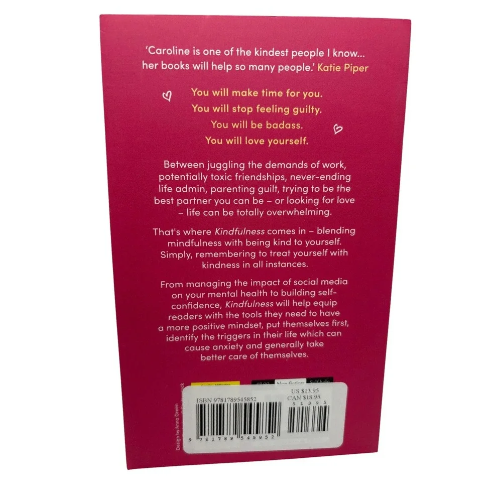 Kindfulness by Caroline Millington Book Self Help Mindfulness Kindness Softcover